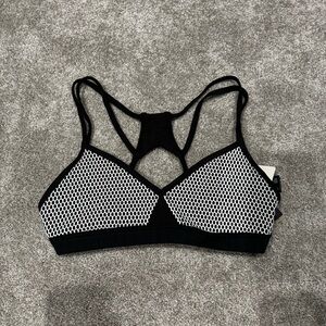 Koral Black and White Swim Top